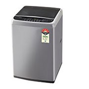 LG 8.0 Kg Top Load Washing Machine, Smart Inverter Motor, Middle Free Silver, T80SNSF1Z