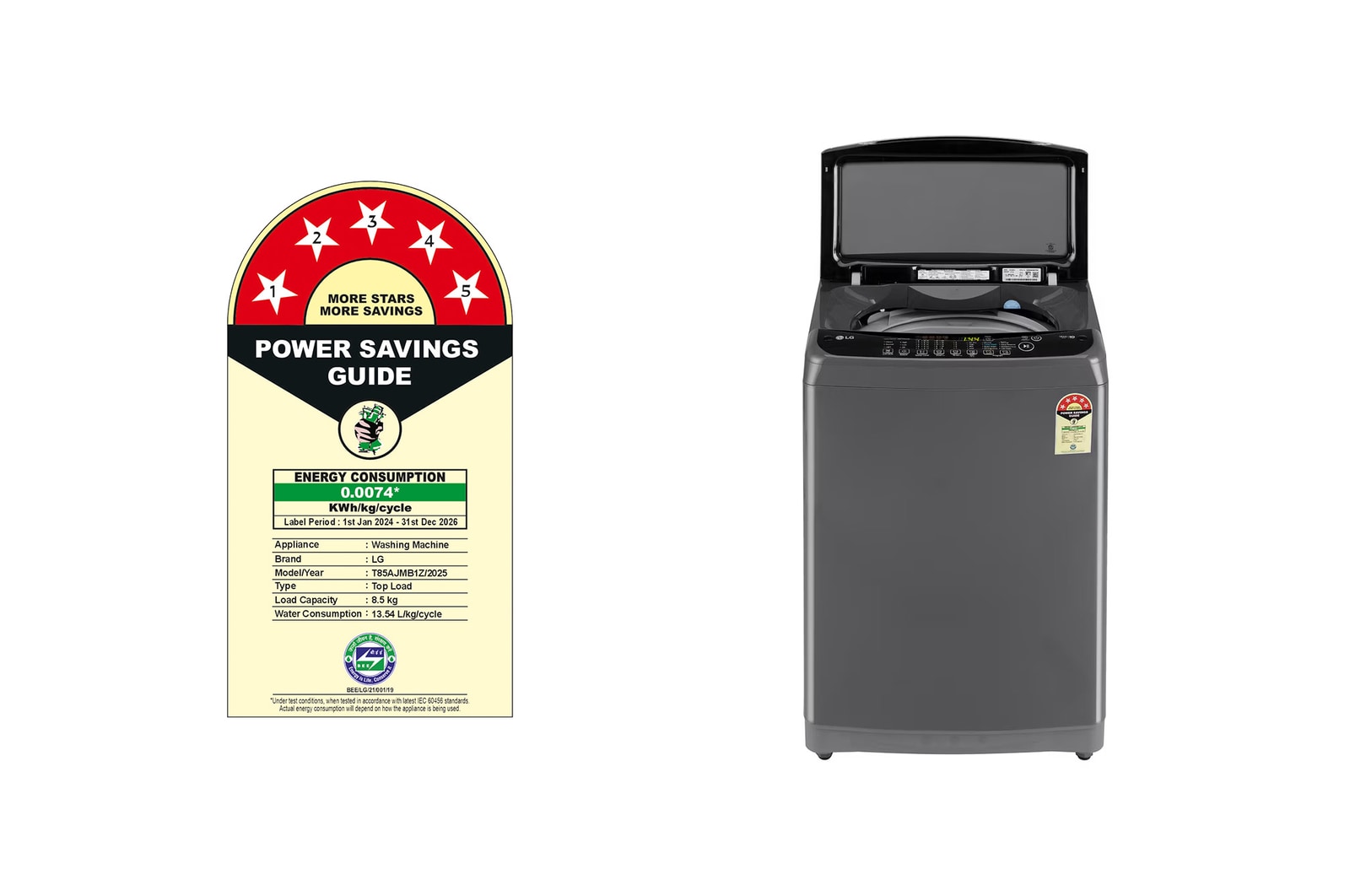 front view with door open