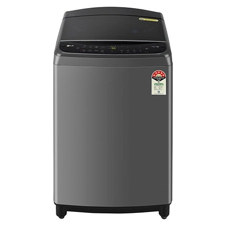 

LG 8Kg Top Load Washing Machine, AI Direct Drive™, In-built Heater, Middle Black - THD08SPM