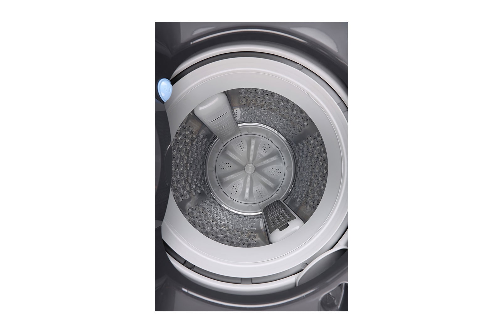 LG 10Kg Top Load Washing Machine, AI Direct Drive™, Turbowash, Middle Black, THD10NWM