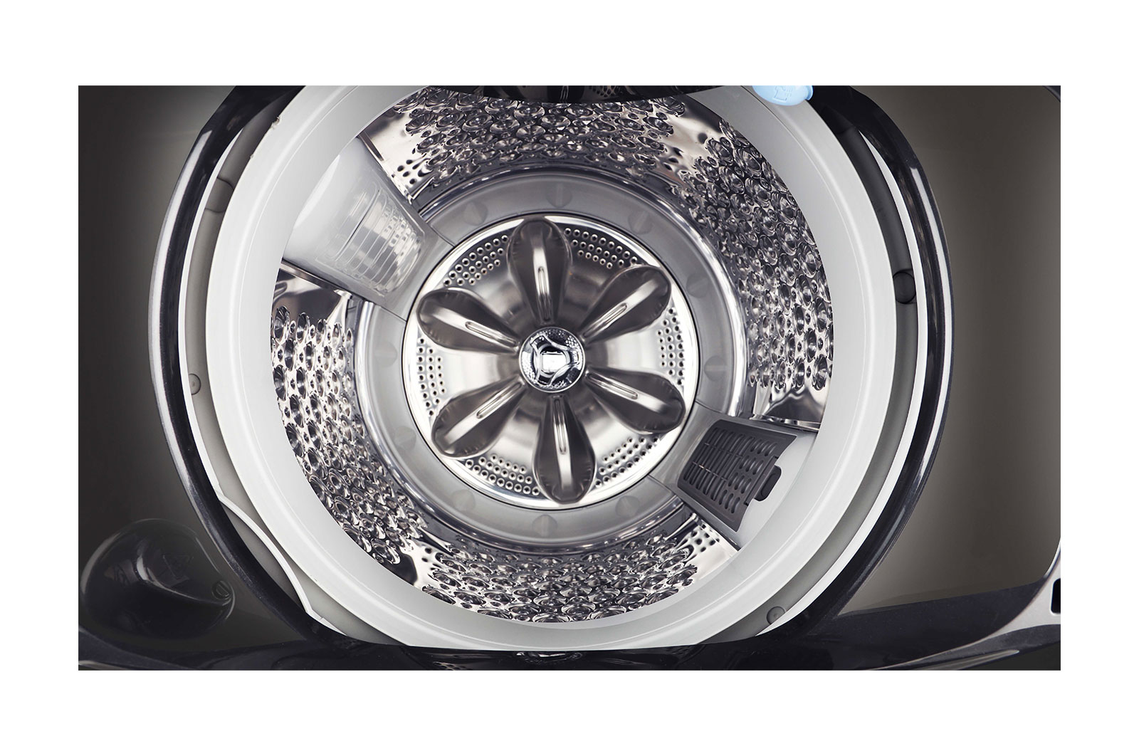 LG 11Kg Top Load Washing Machine, AI Direct Drive™, Middle Black, THD11SWM