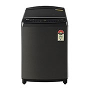 LG THD11SWP top loading washing machine front view