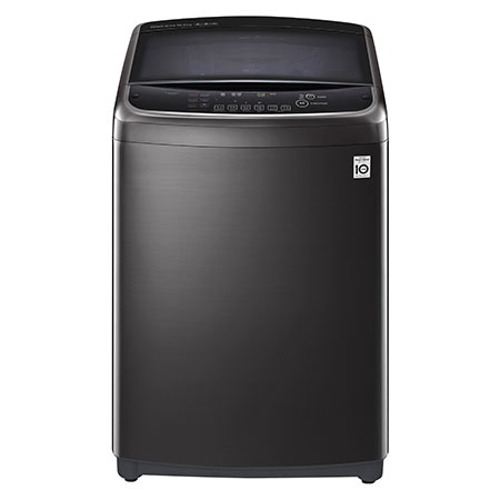 LG THD18STB top loading washing machine front view