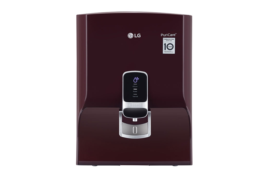 LG WW120NNC water purifier front view