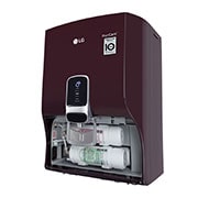 LG 8L UF+UV+HMR Water Purifier with Steel Tank, Crimson Red, WW120NNC