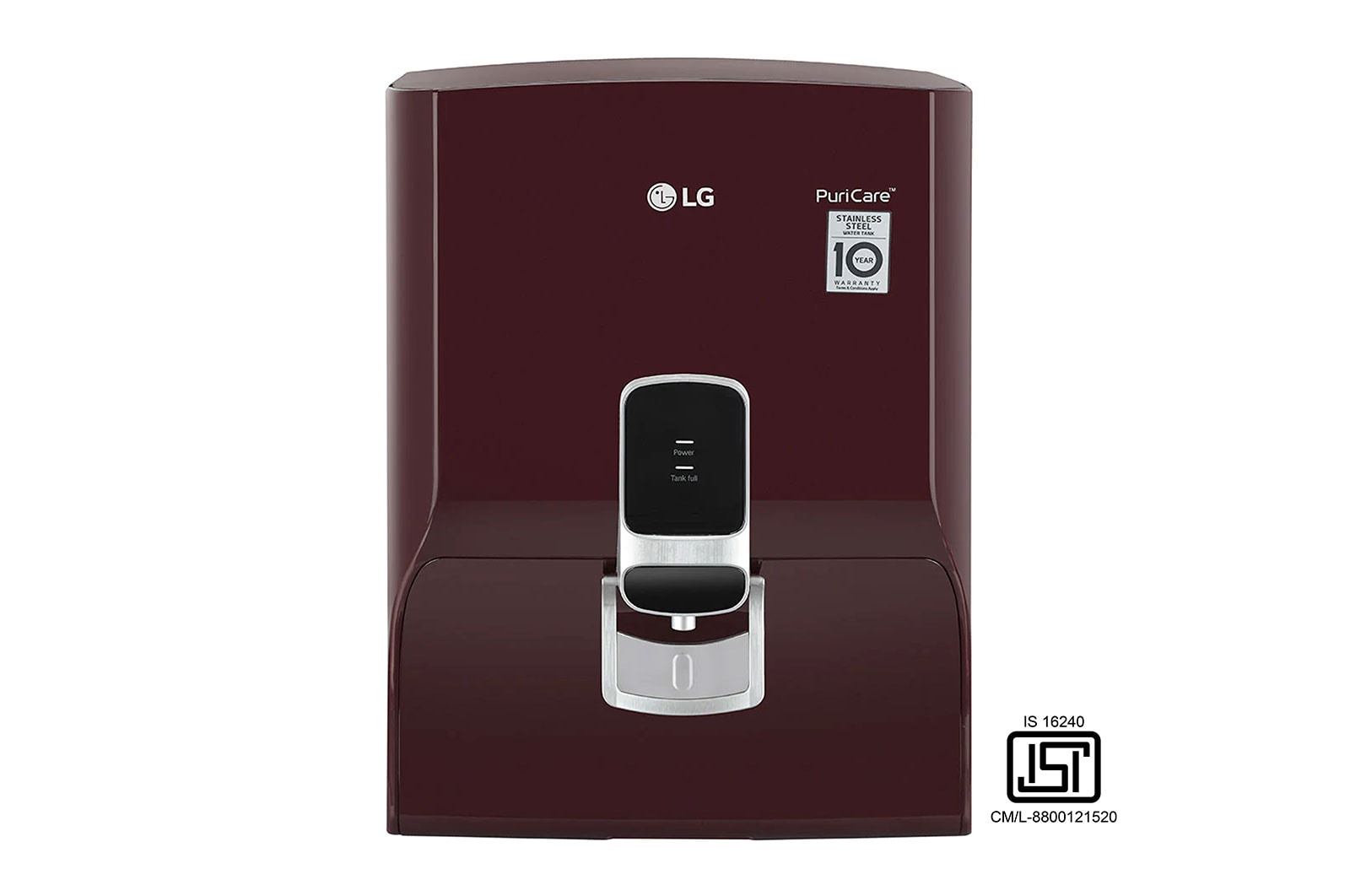 LG WW142NPC water purifier front view