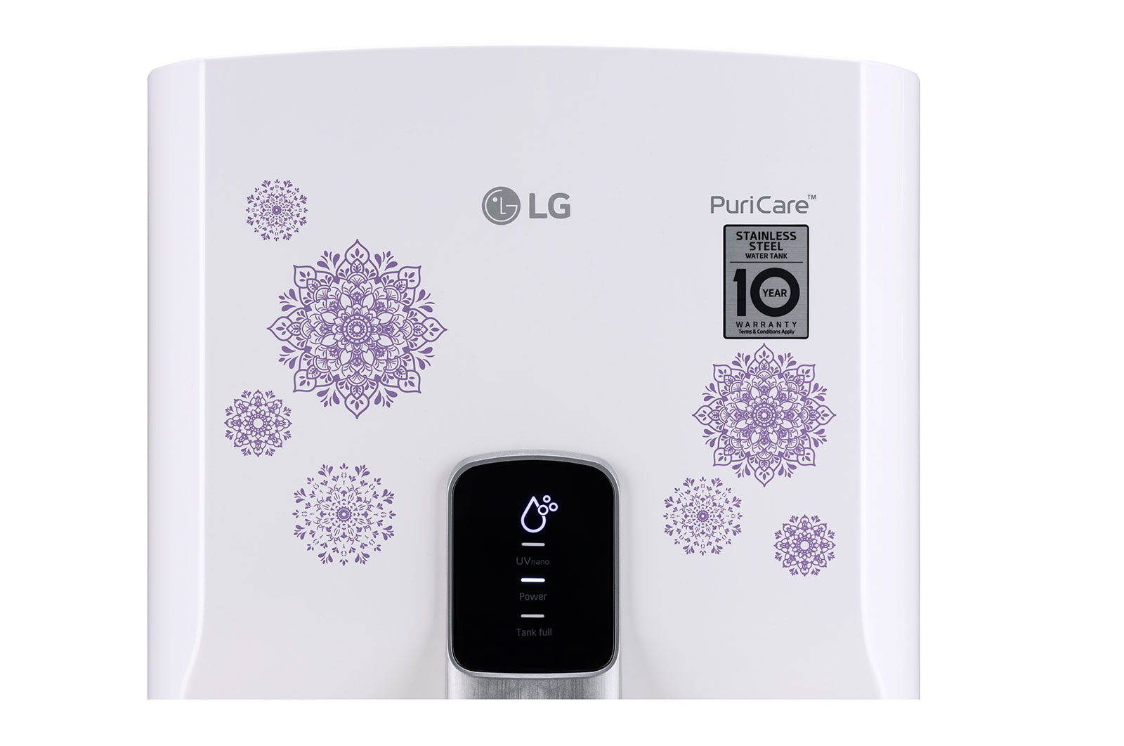 LG 8L RO+UV Water Purifier with Stainless Steel Tank, Ivory, WW145NPW