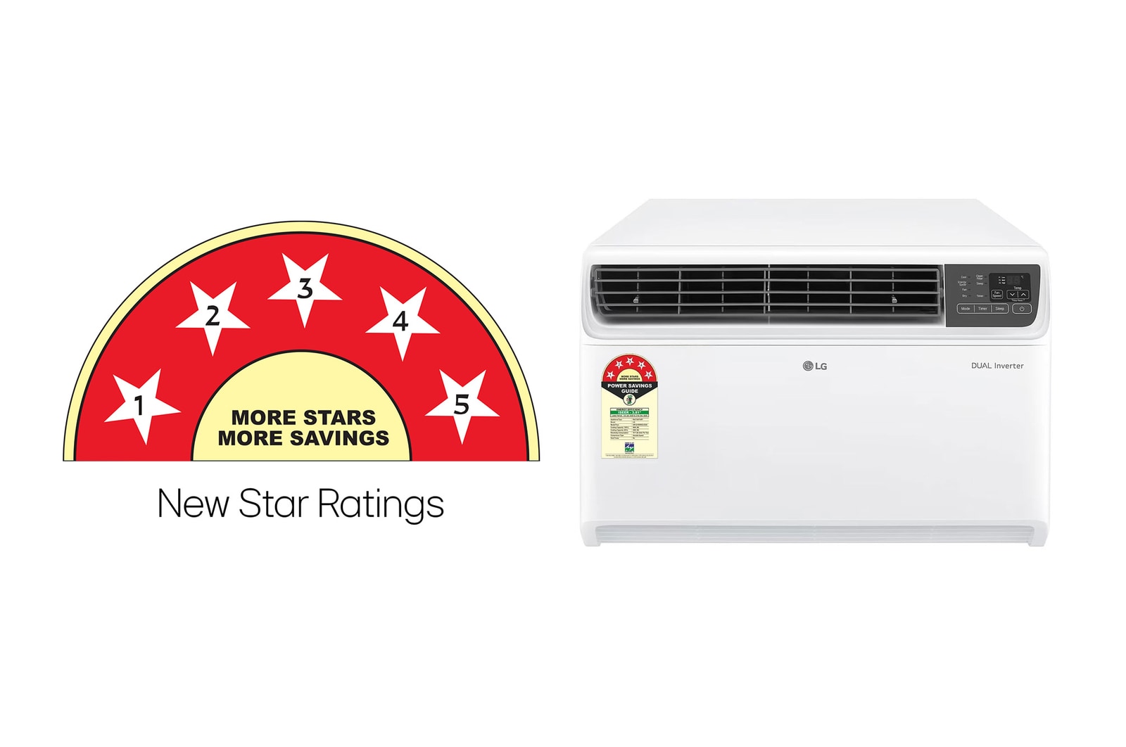 Front view and 5 Star logo