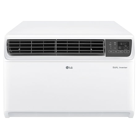 LG RW-Q18WUXA window air conditioner front view