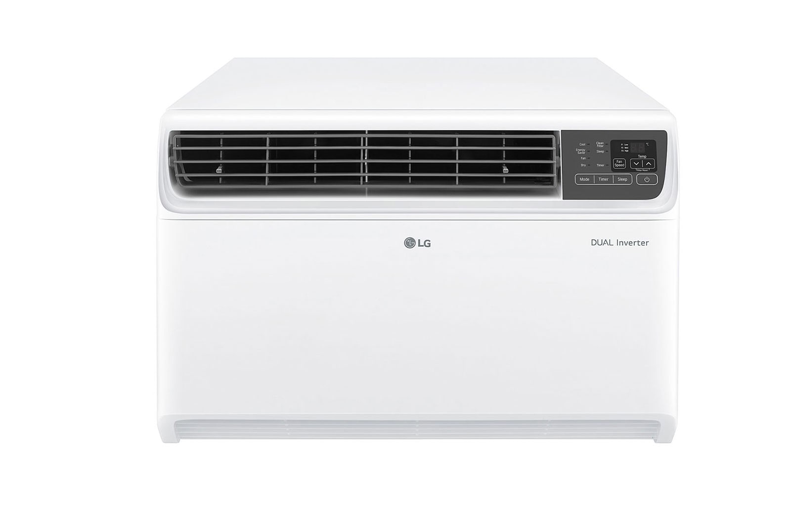 LG RW-Q18WUXA window air conditioner front view