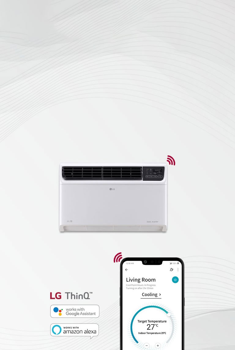 Lg dual inverter window outlet ac