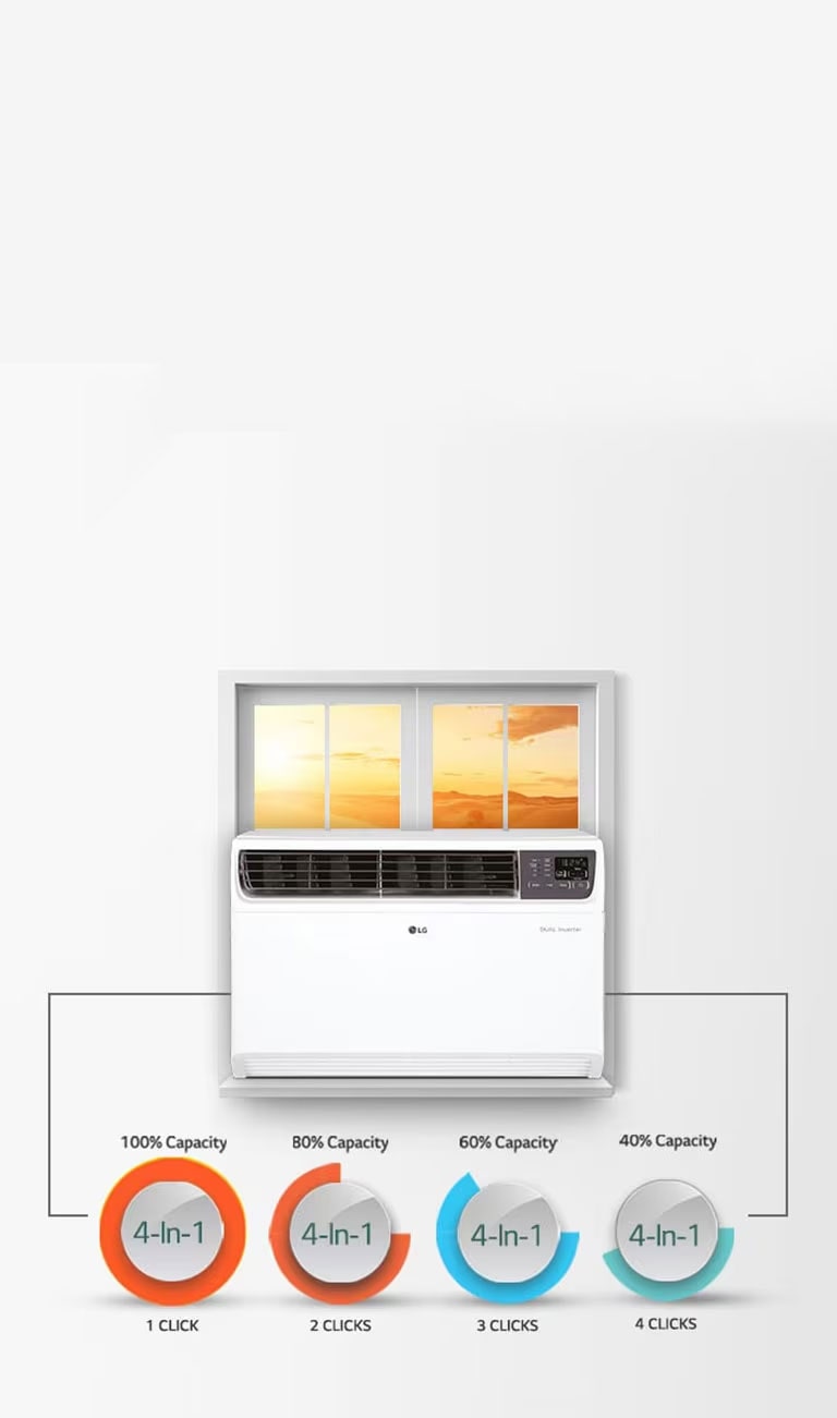 Convertible 4-in-1 Cooling