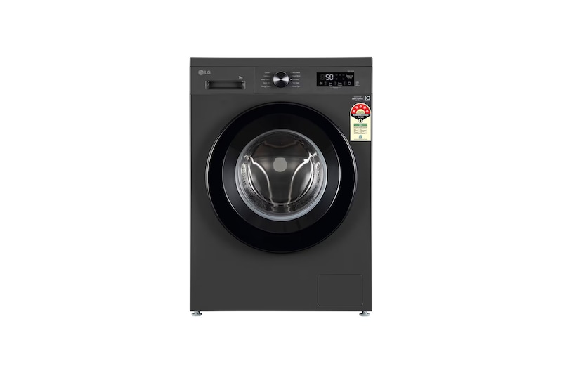 LG FHB1207Z2M Front Loading Washing Machines front view