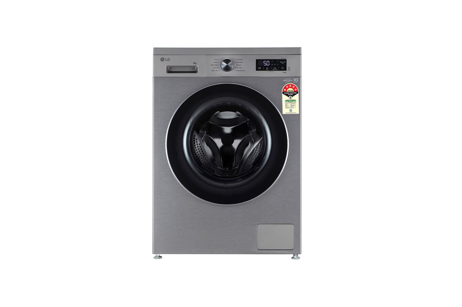 LG FHB1208Z4P Front Loading Washing Machines front view