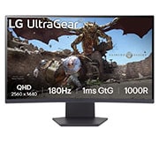 LG 27gs60qc-b gaming front view