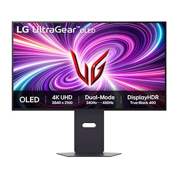 LG 32gs95uv-b gaming front view