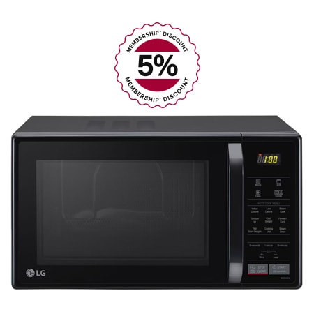 LG MC2146BV convection microwave front view