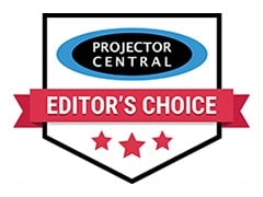 Projector Central Editor's Choice Award logo