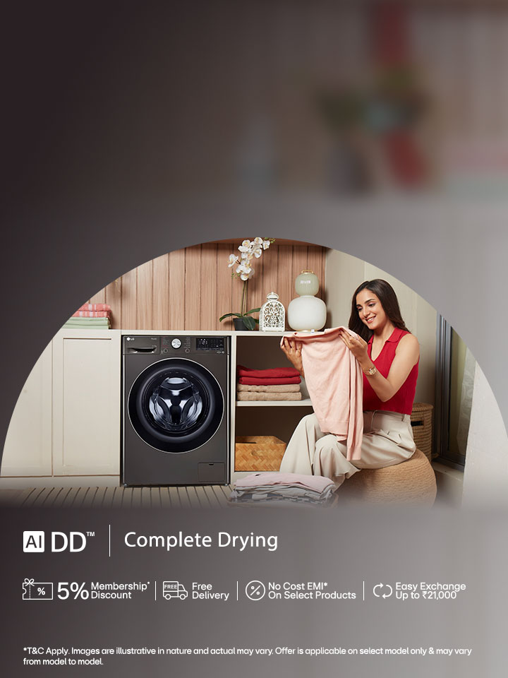 The New Way of Washing & Drying With LG Washer Dryer