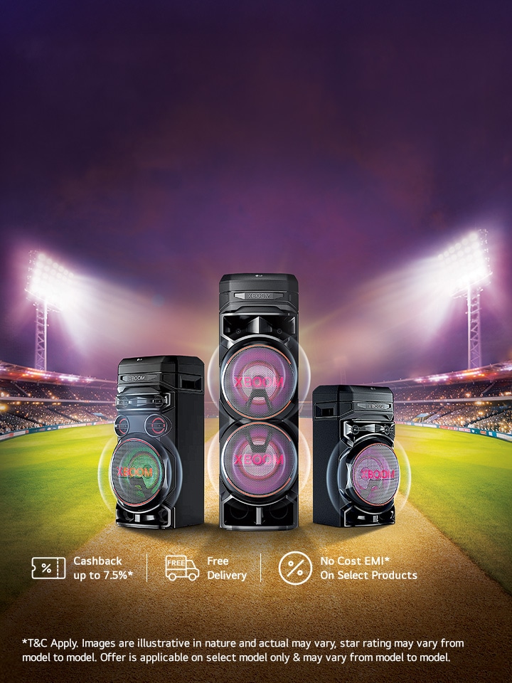 MATCH ON PARTY VIBES ON LG XBOOM