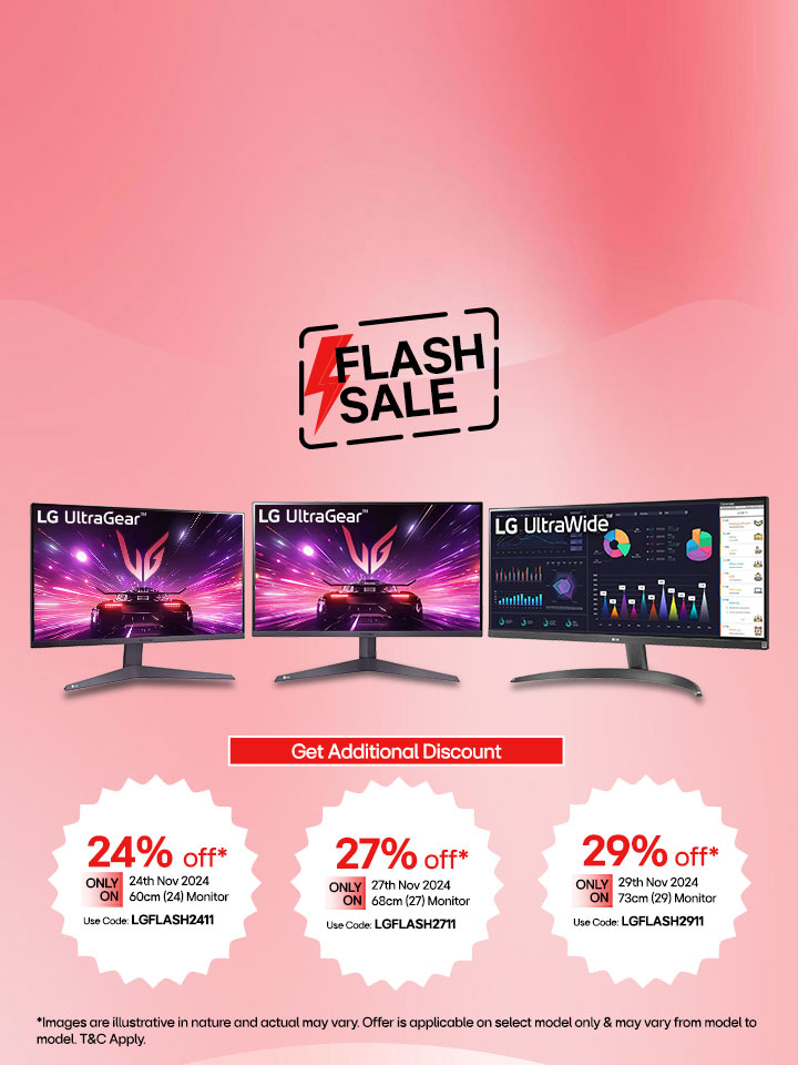 Monitors Flash Sale