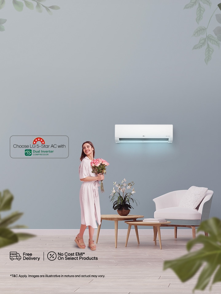 LG 5-Star AC The Better Choice for Comfortable Living