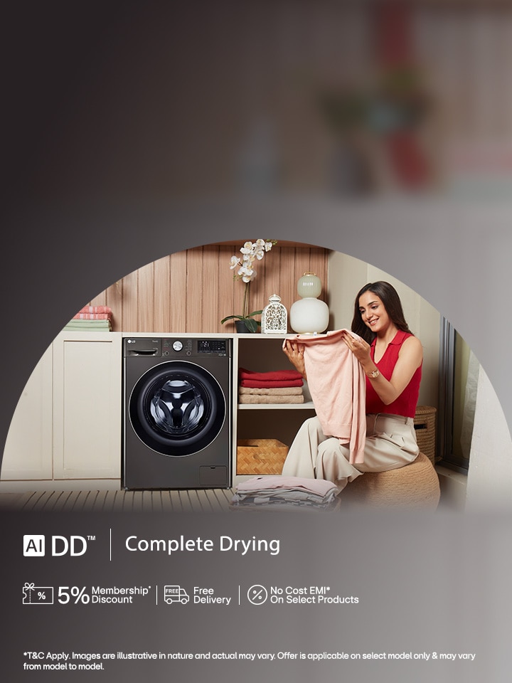 The New Way of Washing & Drying With LG Washer Dryer