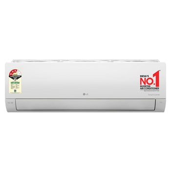 Front view of LG 3 Star (1.5) Split AC, AI Convertible, Auto Clean, Gold Fin+, Diet Mode+, Viraat Mode, 4.4 kW, 2026 Model AS-Q18TNXE1