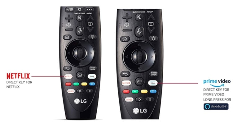 Prime video, NETFLIX.