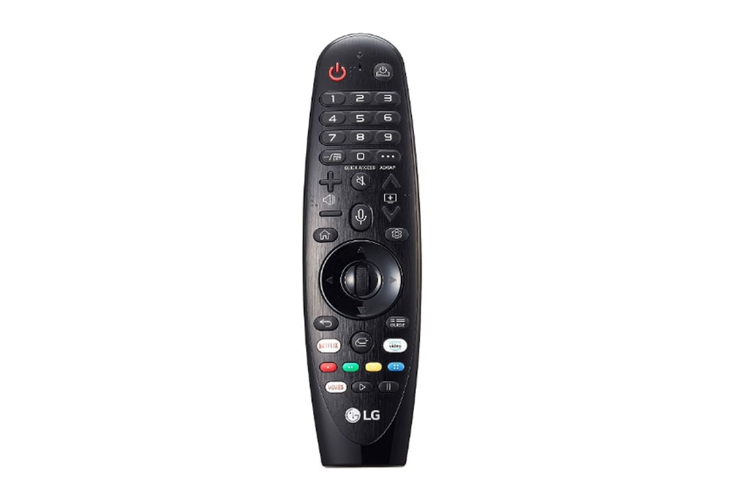 LG Magic Remote for Select 2019 LG Smart TV w/ AI ThinQ, LG AKB75855505 Front View, AKB75855505