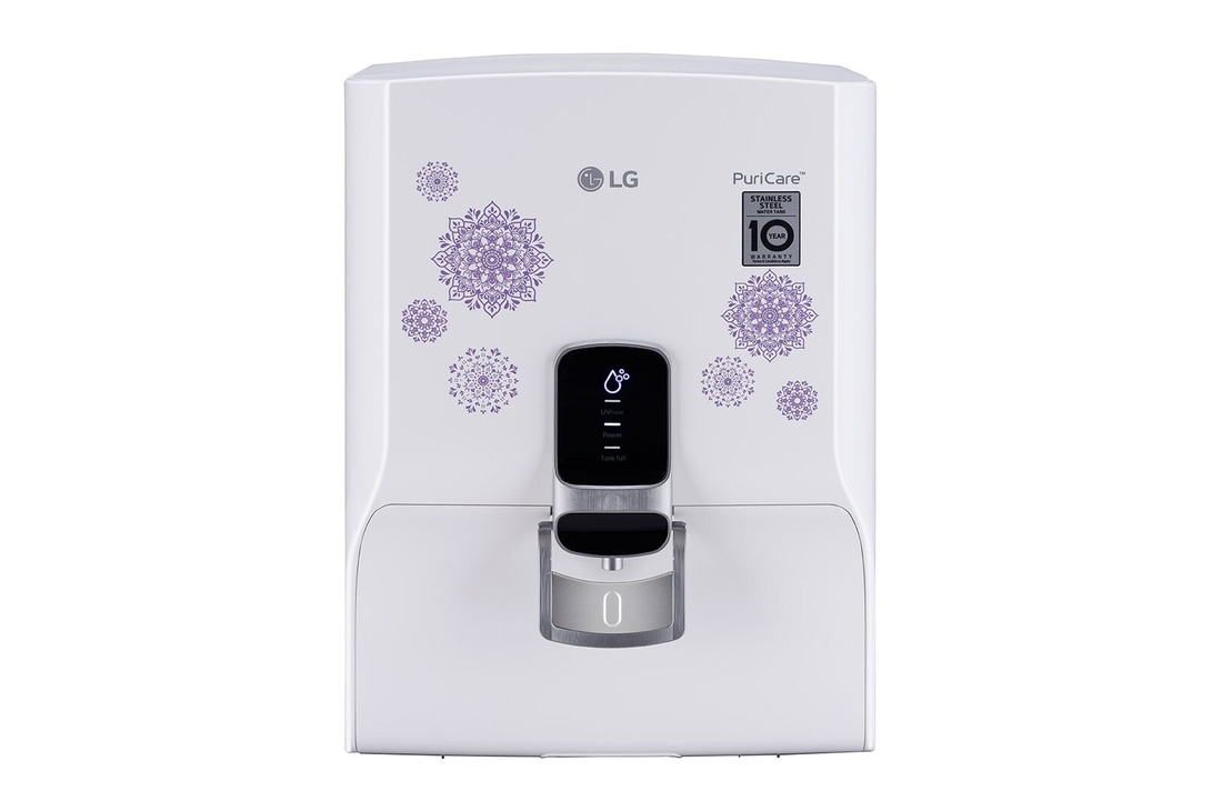 LG WW145NPW water purifier front view