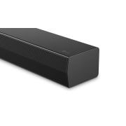 Dettaglio del lato destro della soundbar