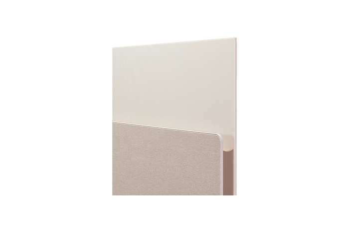 LG OLED evo | TV 55'' Serie Object Collection Posé LX1 | OLED 4K, Design con supporto a cavalletto, retro in tessuto, 55LX1T6LA