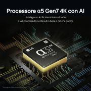 Caratteristica "Processore α5 Gen7 4K con AI"