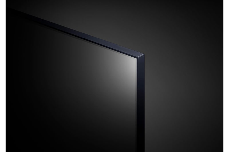 'Dettaglio dell'angolo dello schermo