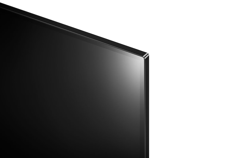 Immagine ravvicinata del TV OLED LG, OLED B4 che mostra il bordo superiore