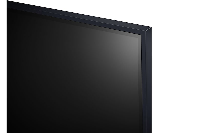 Dettaglio dell'angolo dello schermo