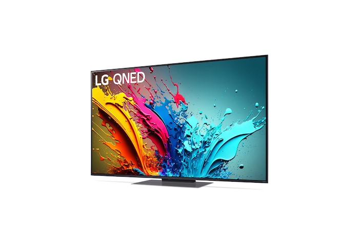 Vista da tre quarti con il TV verso sinistra