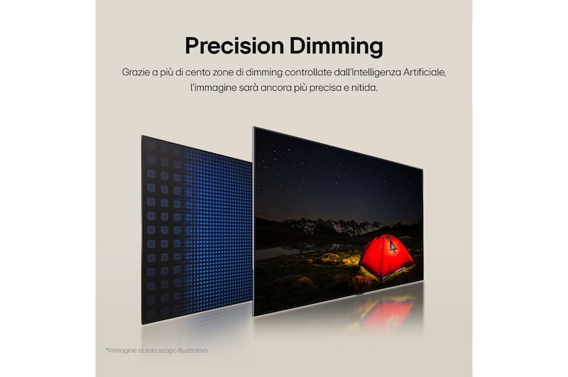 Caratteristica Precision dimming
