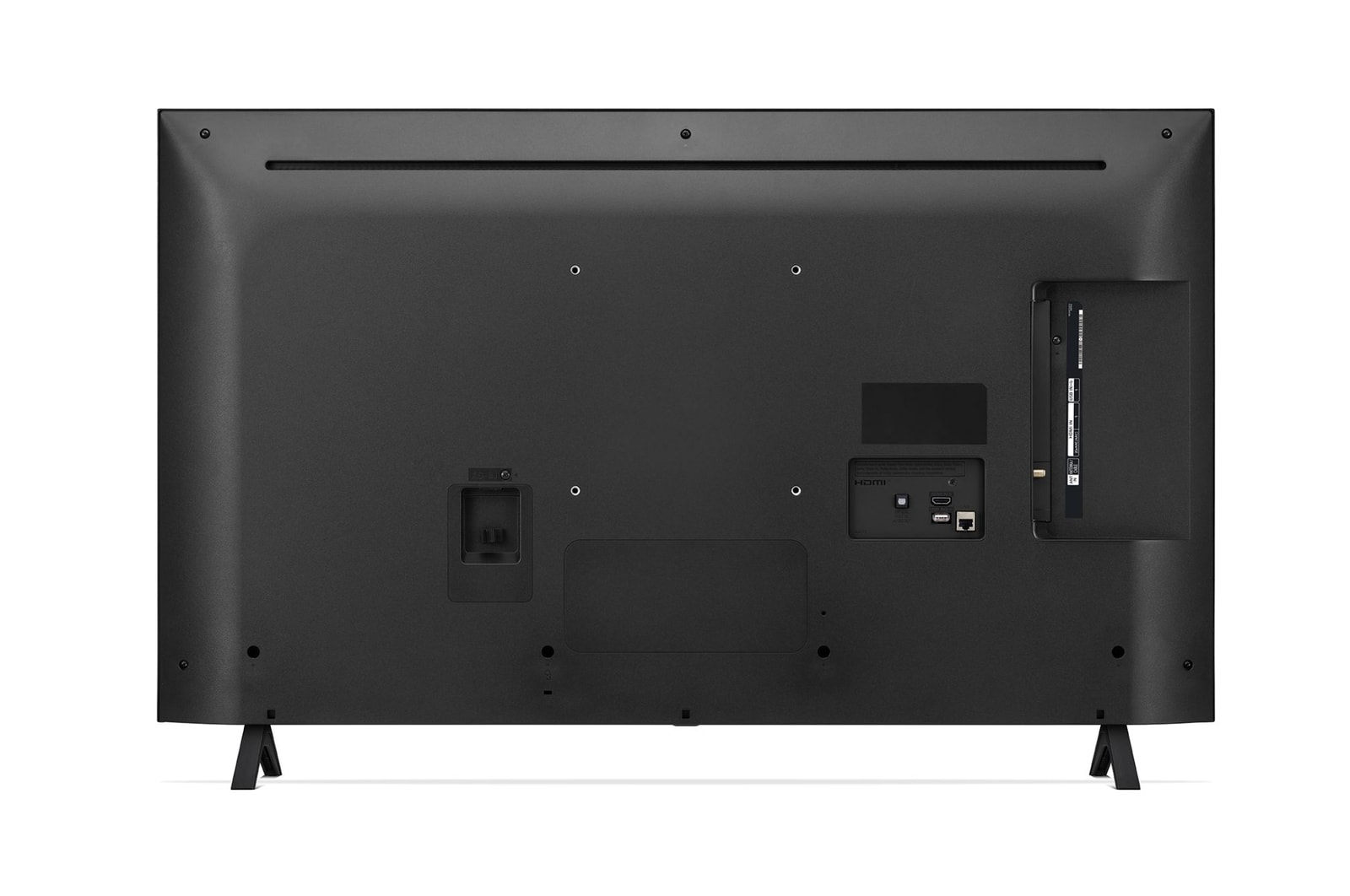 Vista posteriore del TV
