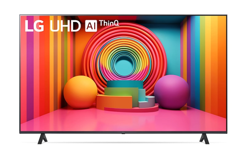 Immagine del TV rivolto verso sinistra