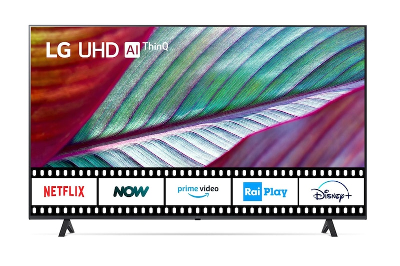 Immagine frontale del TV LG 50UR78