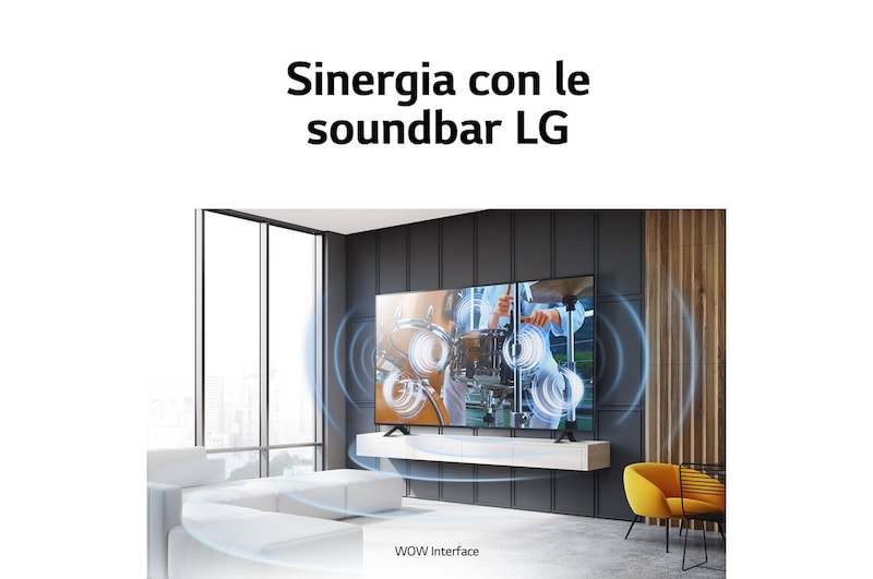 Caratteristica Sinergia con le soundbar LG