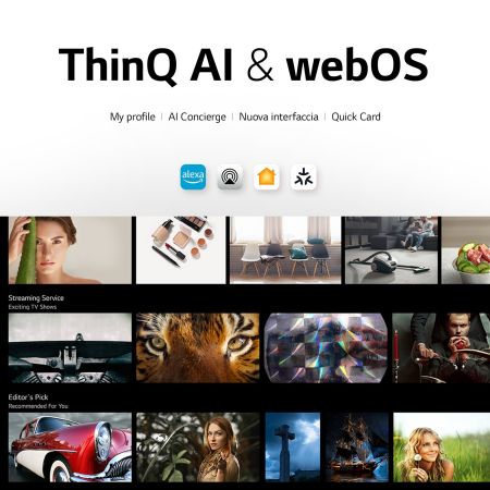 Caratteristica ThinQ AI & webOS