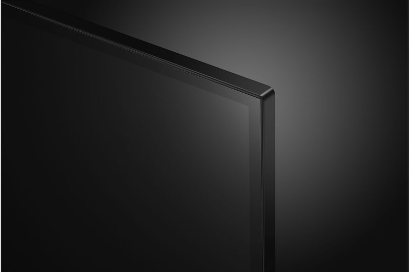 Dettaglio dell'angolo dello schermo