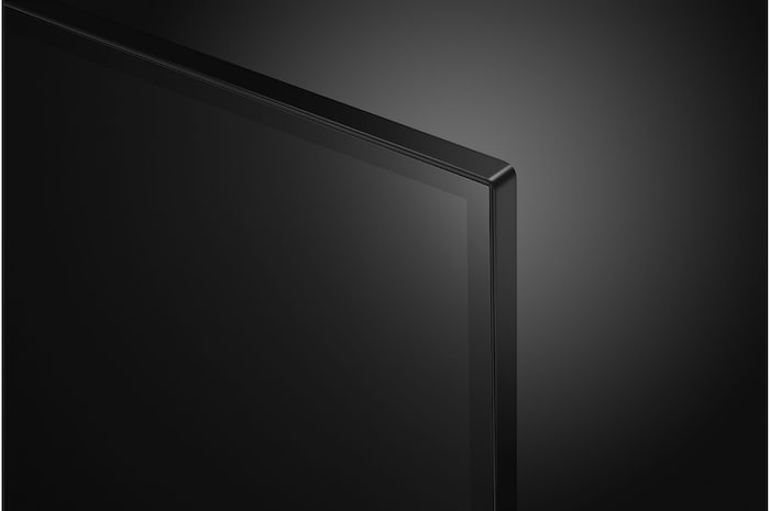 Dettaglio dell'angolo dello schermo