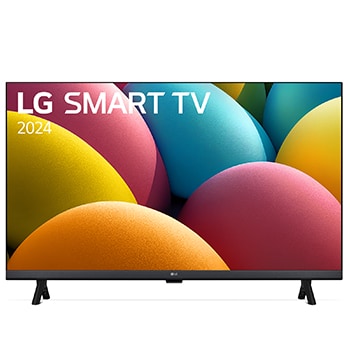 Vista frontale di TV 32 pollici LG Full HD LR6000 Smart TV 2024 32LR60006LA