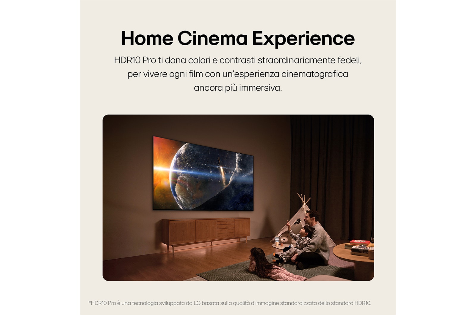 Caratteristica Home Cinema Experience