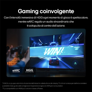Caratteristica gaming coinvolgente