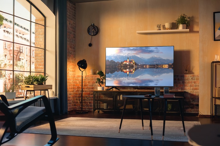 Immagine ambientata del TV